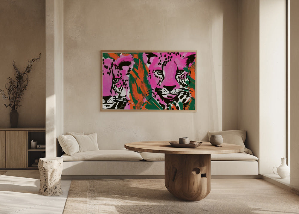 Pink leo | Poster
