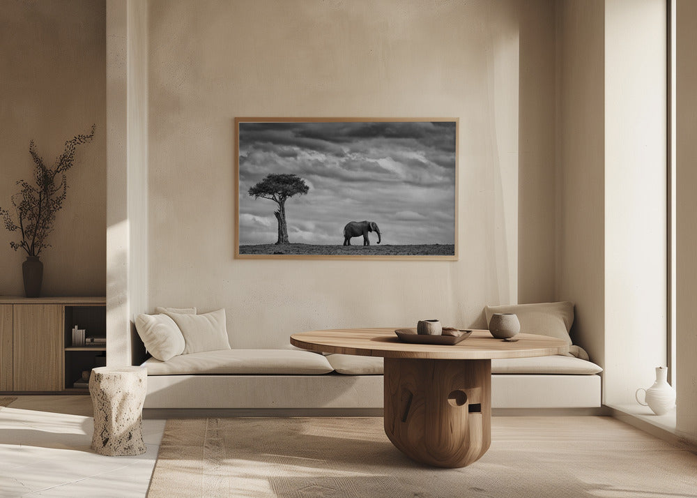 Paesaggio di elefanti | Poster - Stampe d’Arte