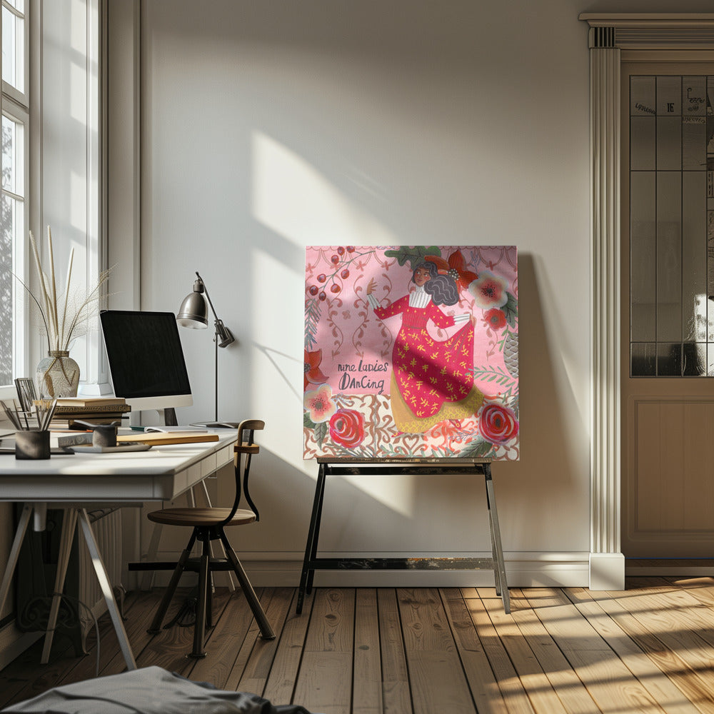 Nine Ladies Dancing | Canvas