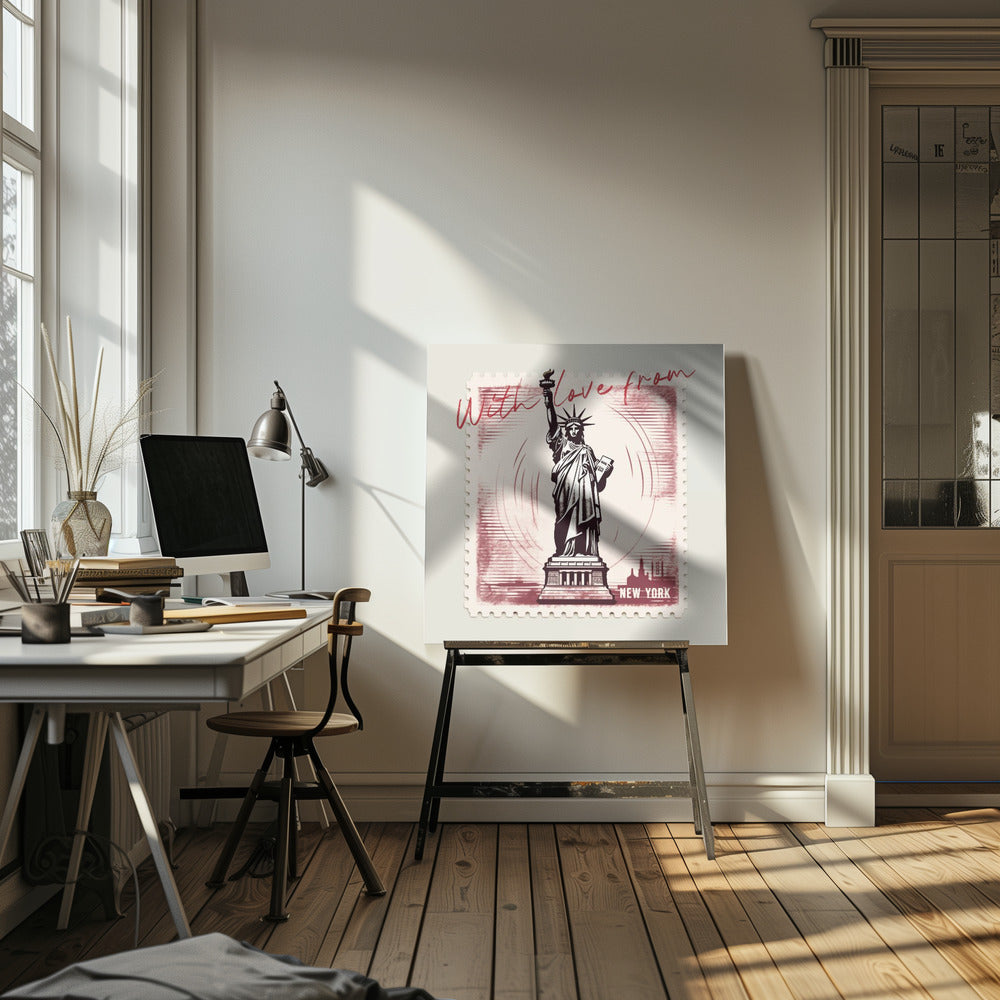 With Love From New York | Canvas