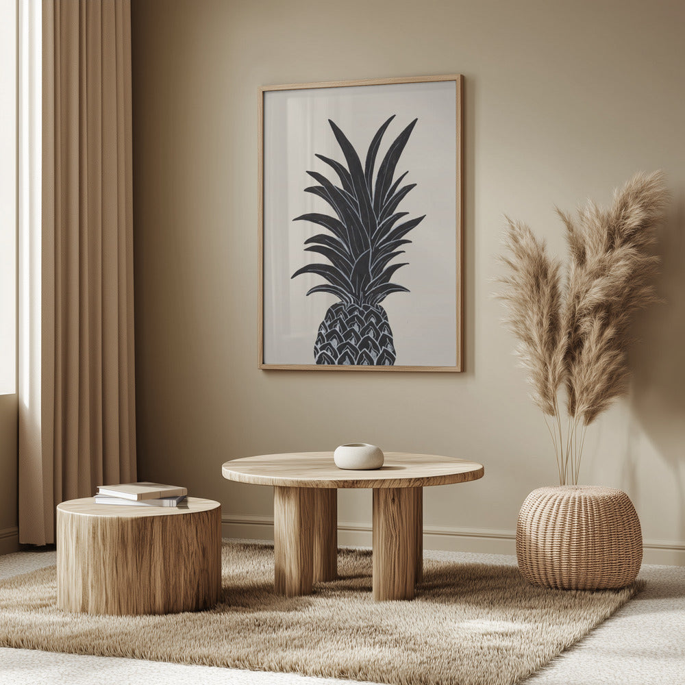 Musta ananas | Julisteet - Taidevedokset