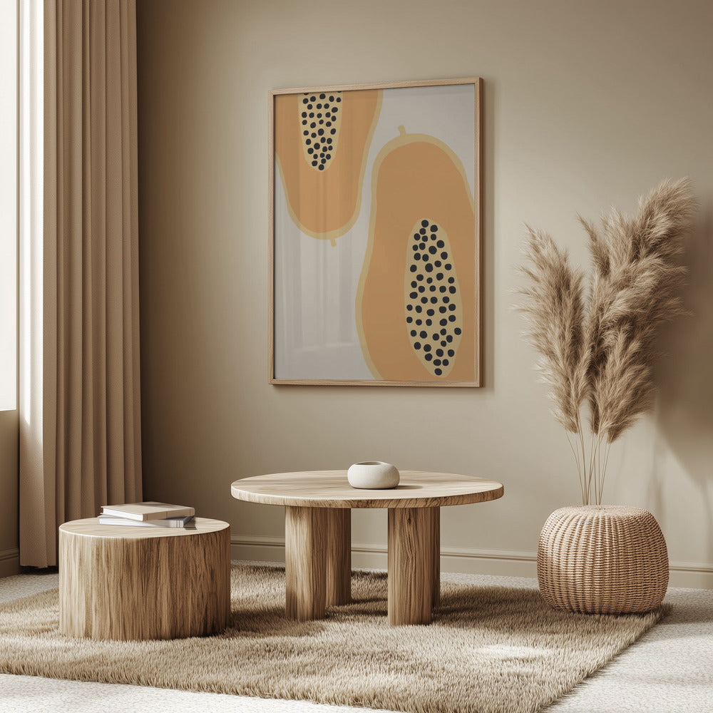 Papaya Fruit | Poster