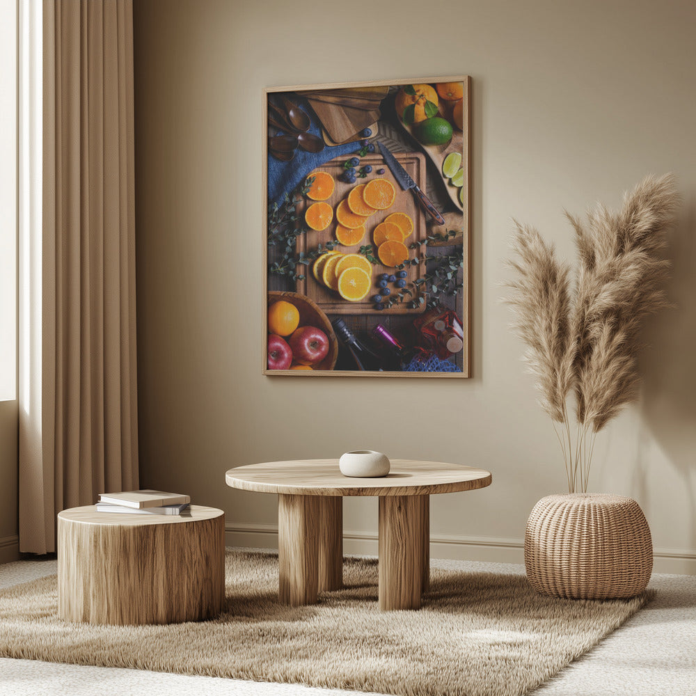 Fruit table | Poster