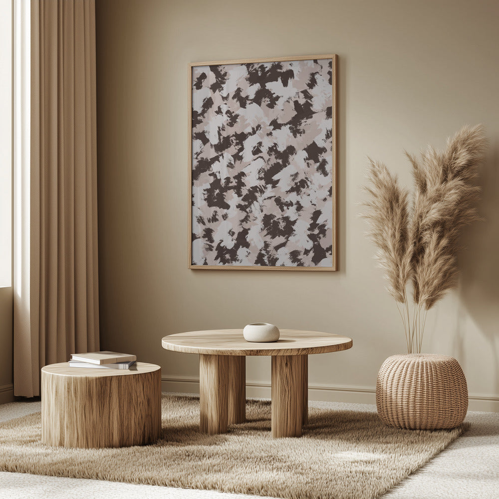 Brushstroke Chaos | Poster