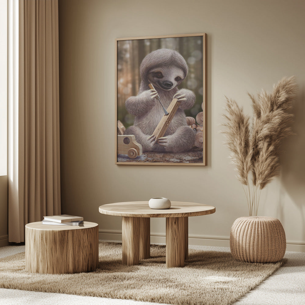 SLOTH THE TOY MAKER | Poster