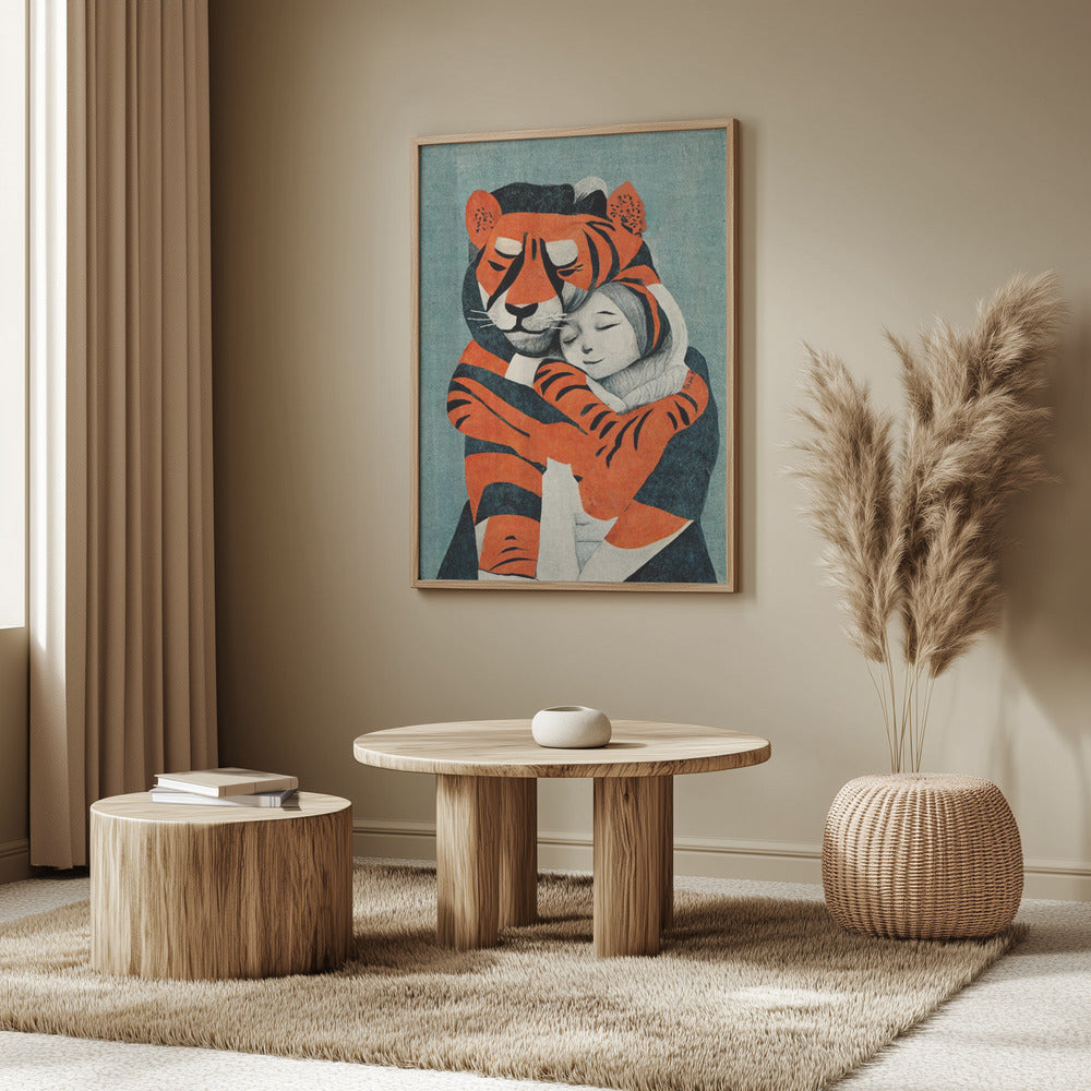 Tiger's Embrace | Poster