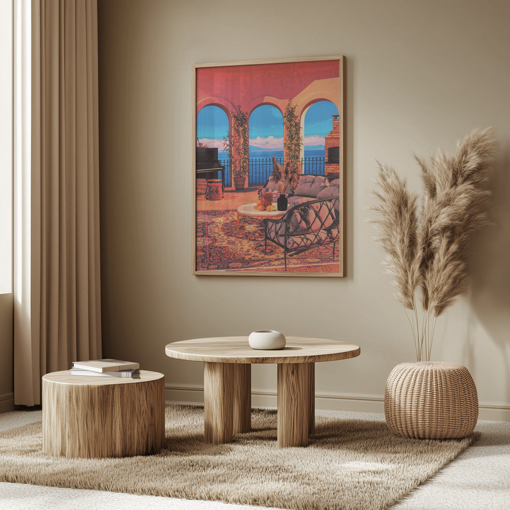 Terraza del piano | Posters - Impresiones de Arte