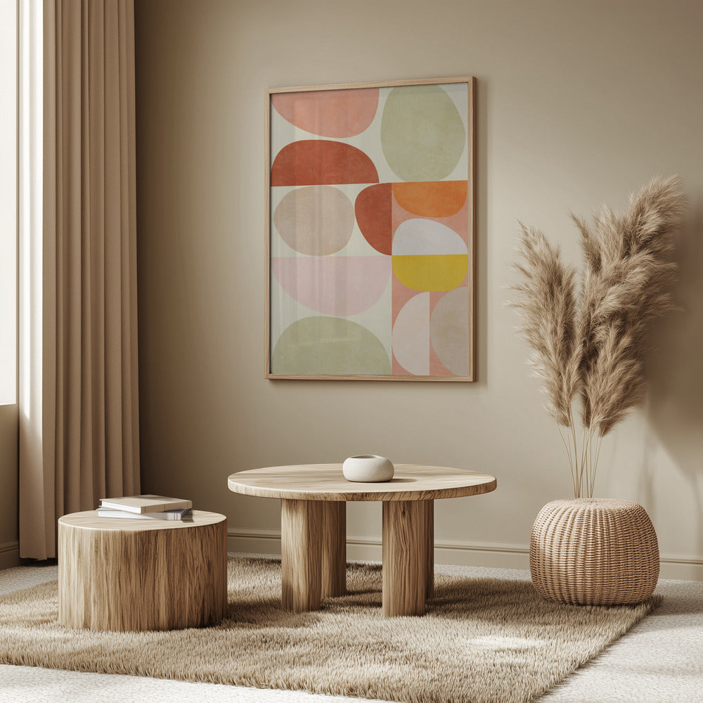 Pastellgeometrie | Poster