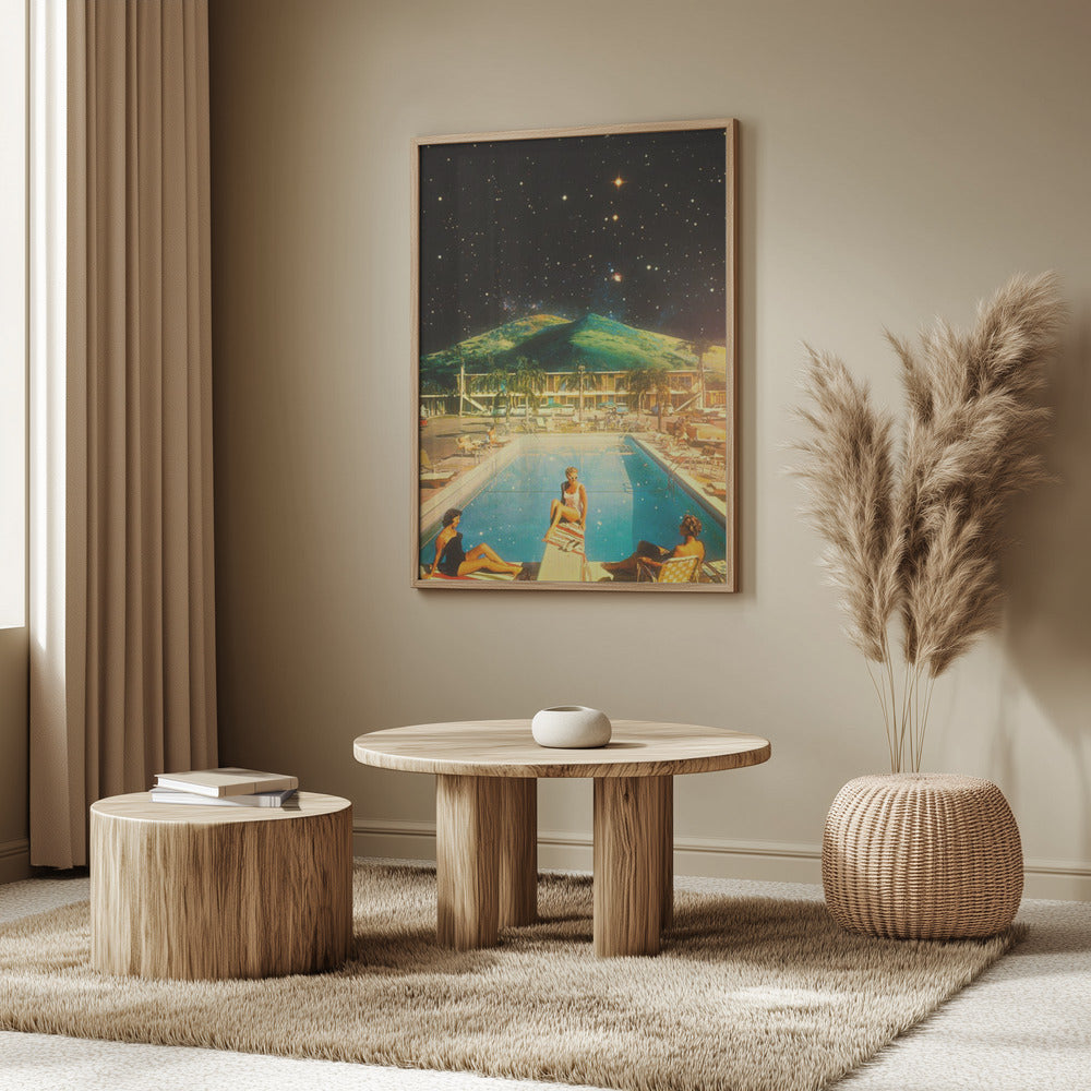 Piscina espacial | Posters - Impresiones de Arte