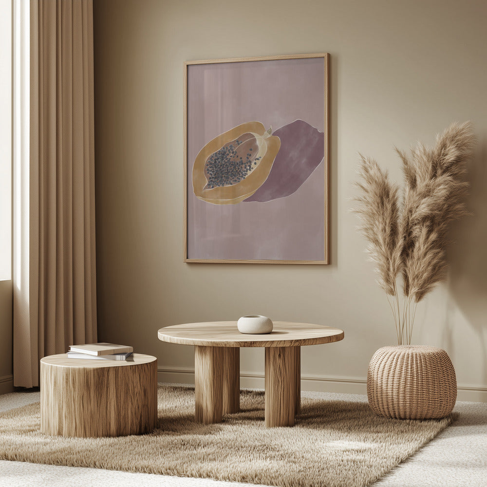 Papaya | Plakater - Kunsttrykk