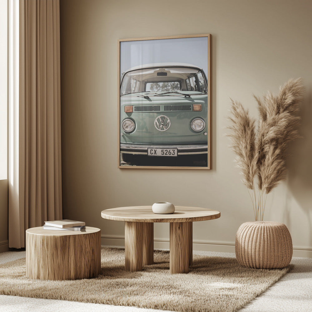 Classic Design In Soft Green Tones Cars | Poster