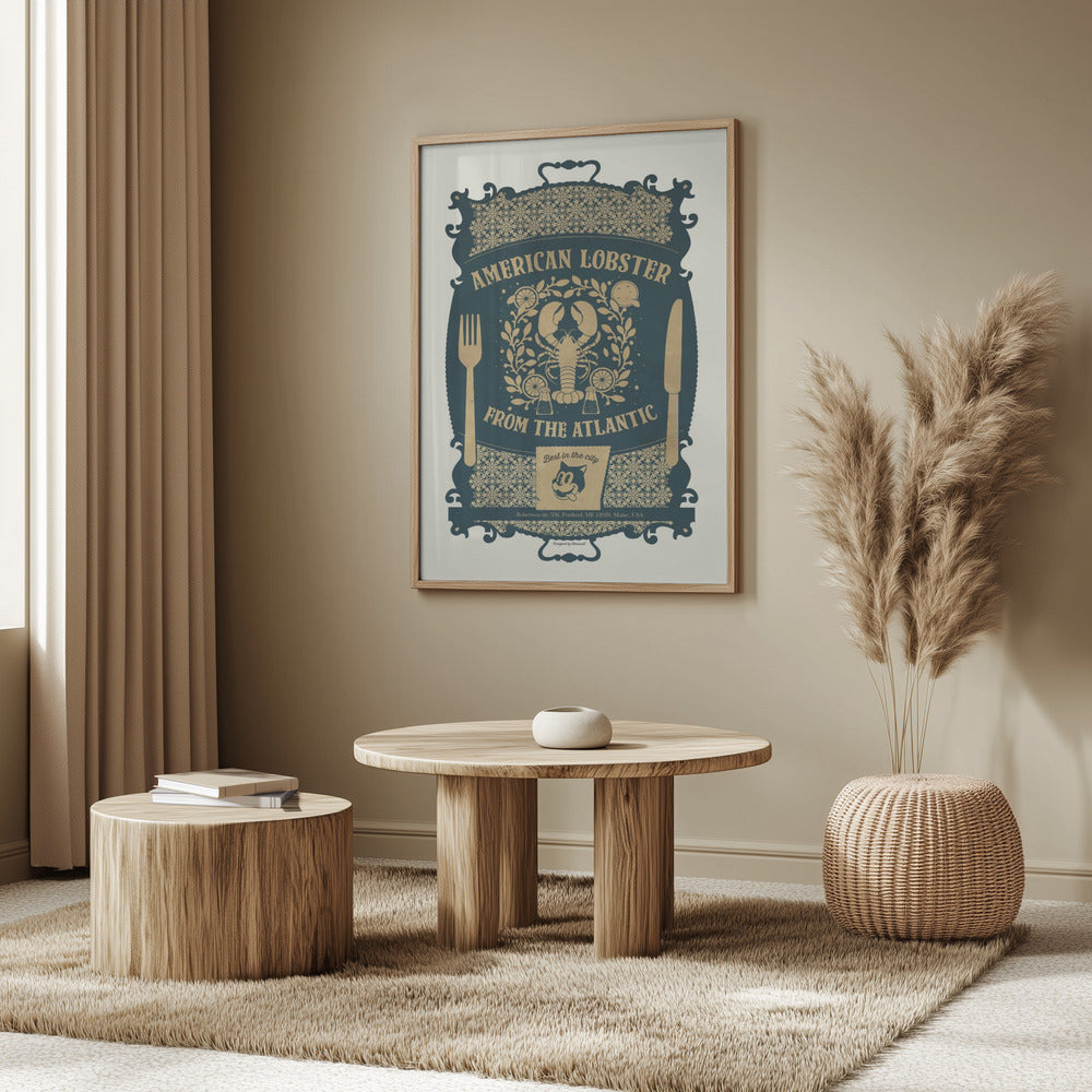 Lobster Baroque Print | Poster