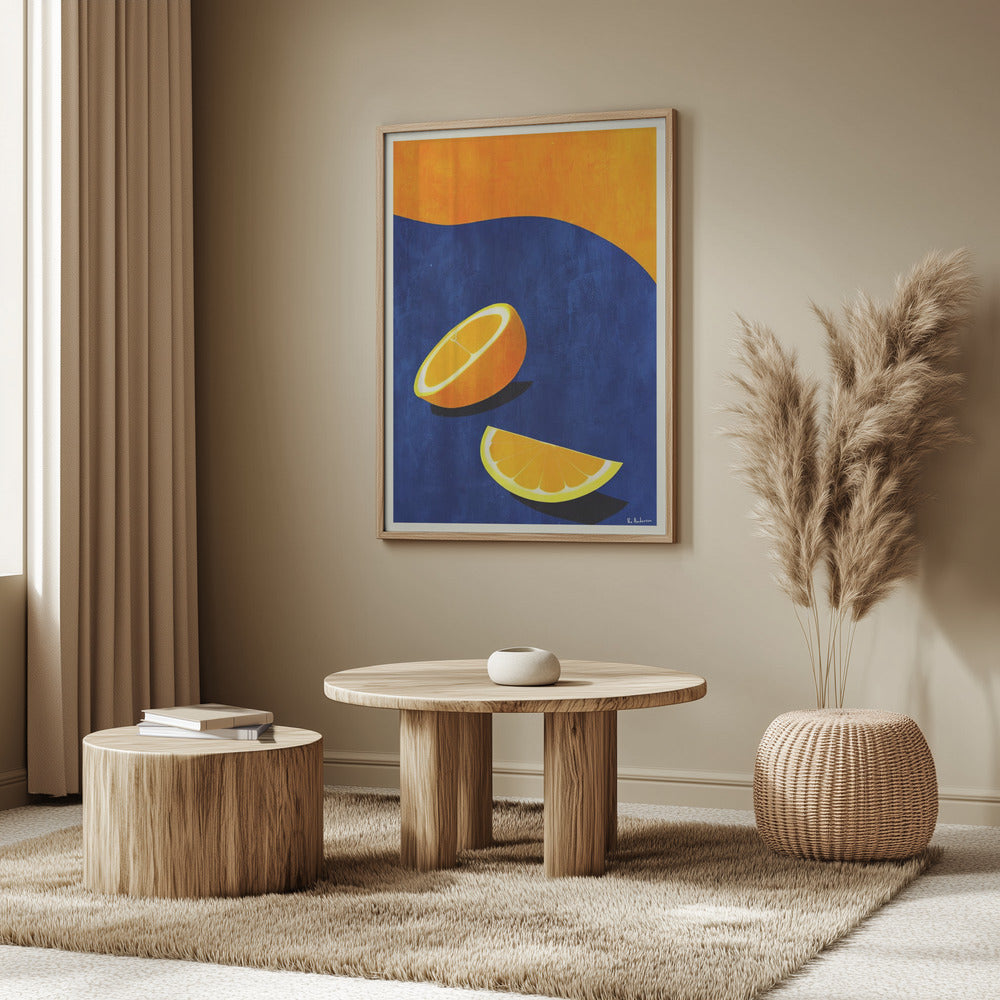 Petit Déjeuner, Deux Oranges | Poster