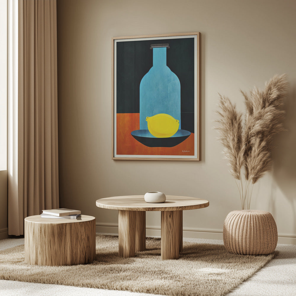 Bottle With (lonesome) Lemon : Skinny Bitch | Poster