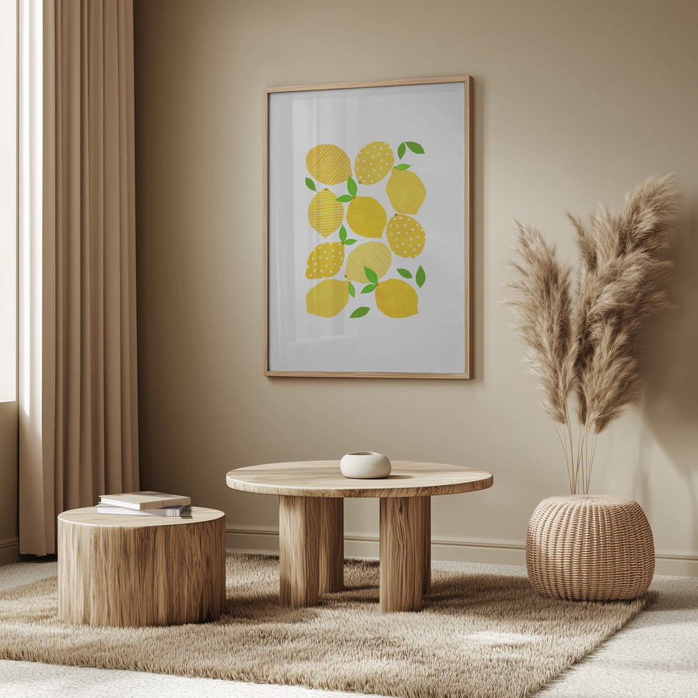 La foule des citrons | Posters - Affiche Artistique