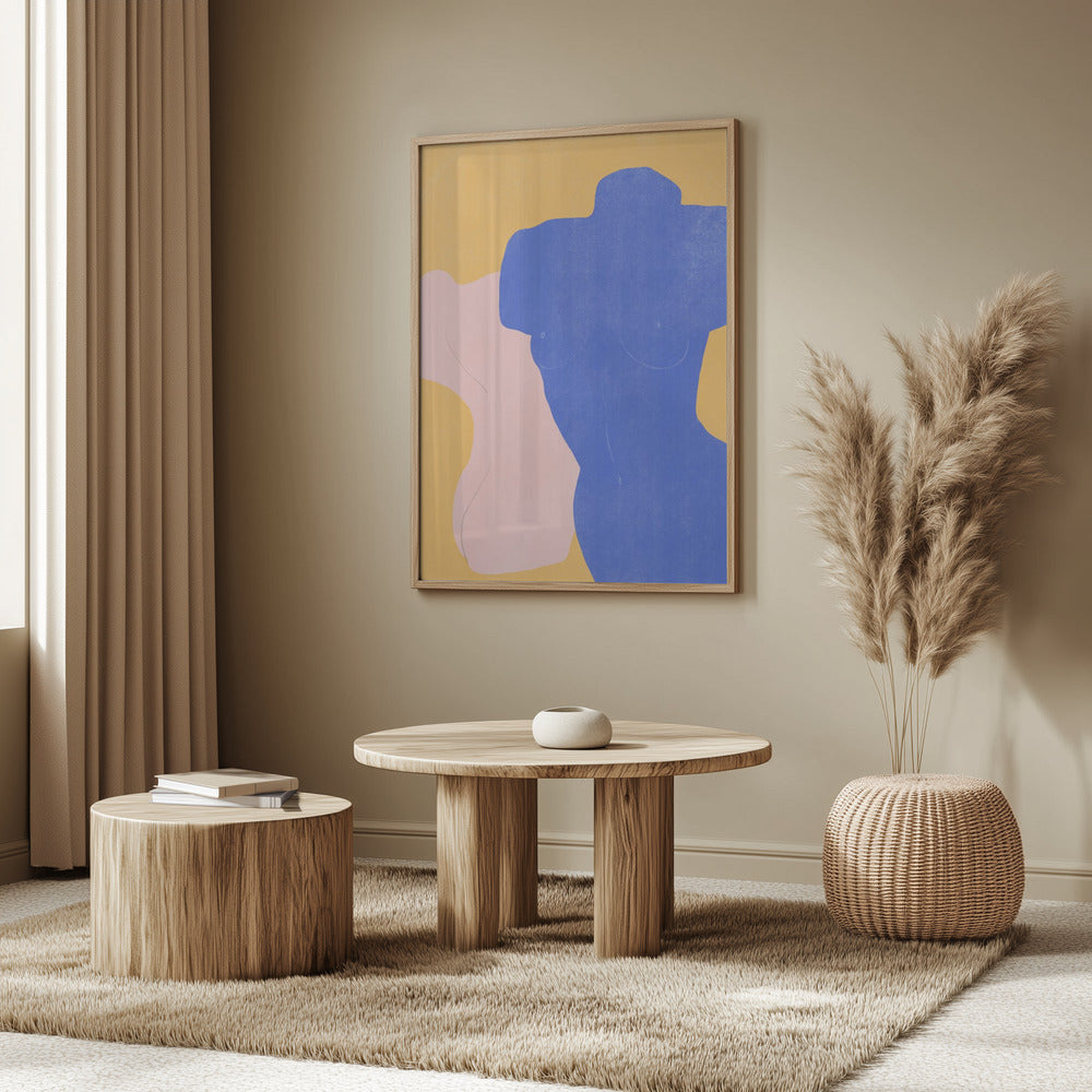 Colorful Torso Silhouettes | Poster