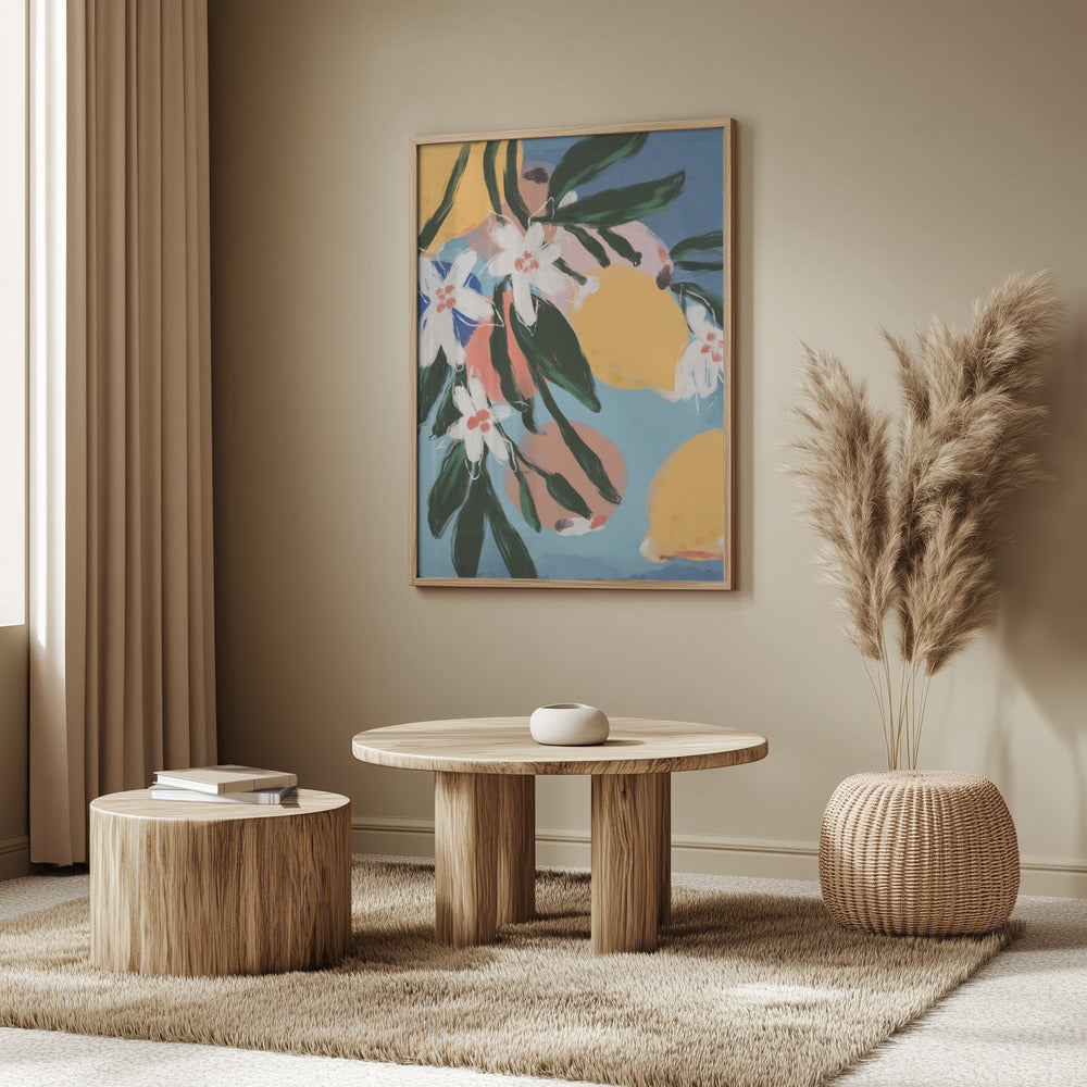 Lemon Blossom Breeze | Poster