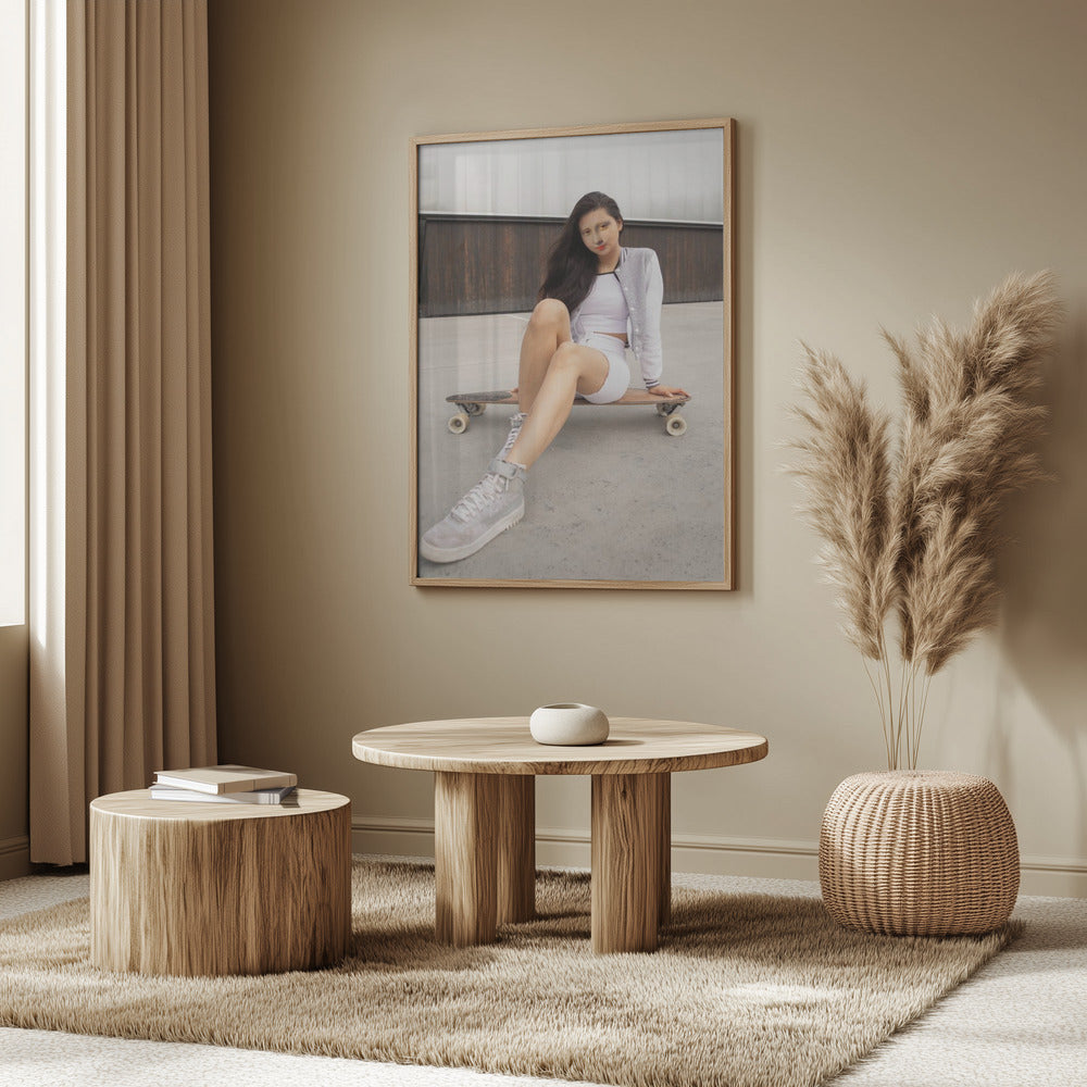 Skater Monalisa | Poster