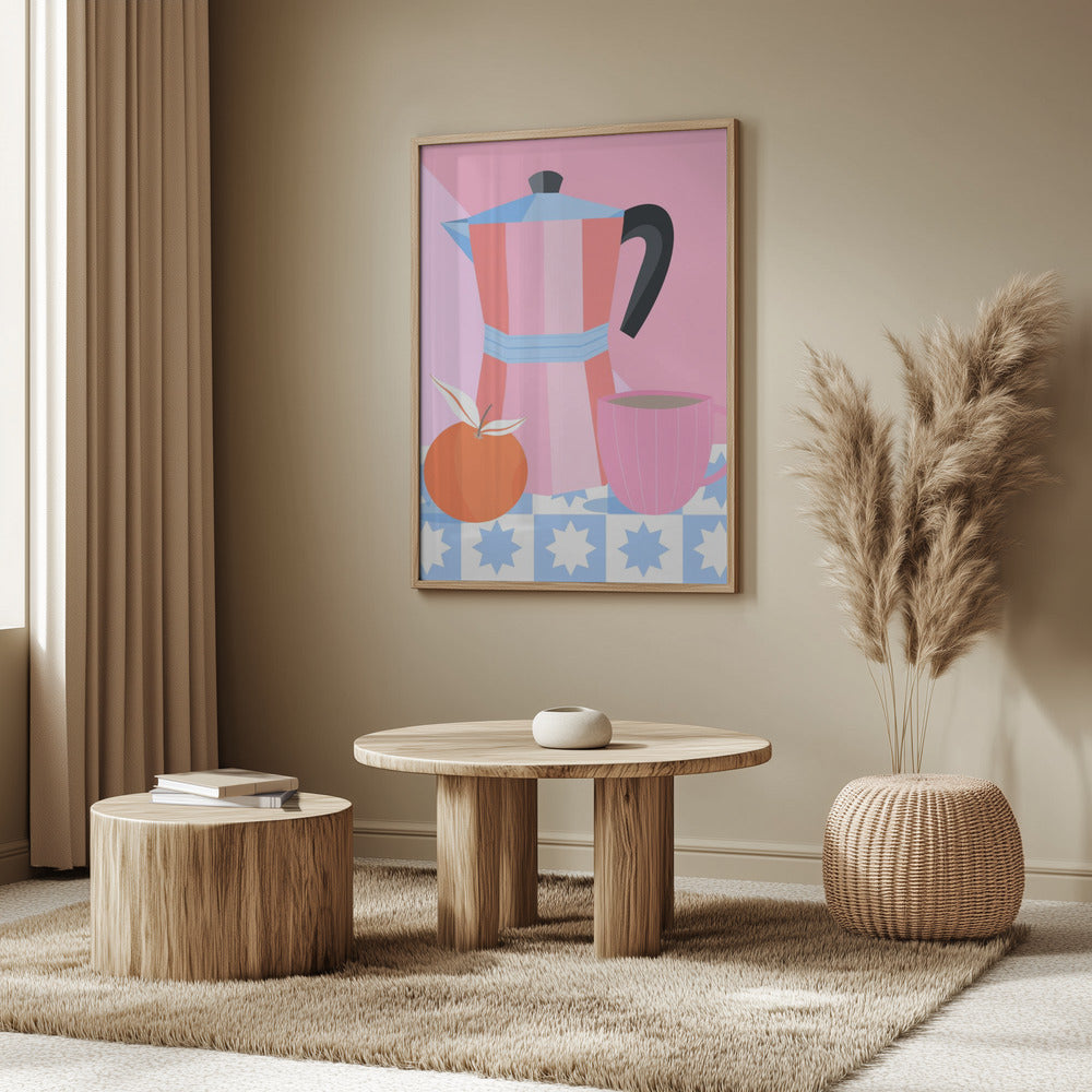 Still Life with Moka Pot | Poster
