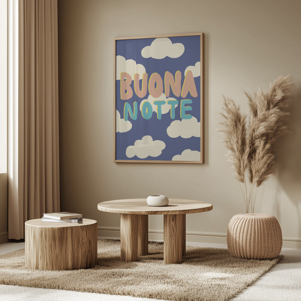 Poster Buona Notte Up | Poster