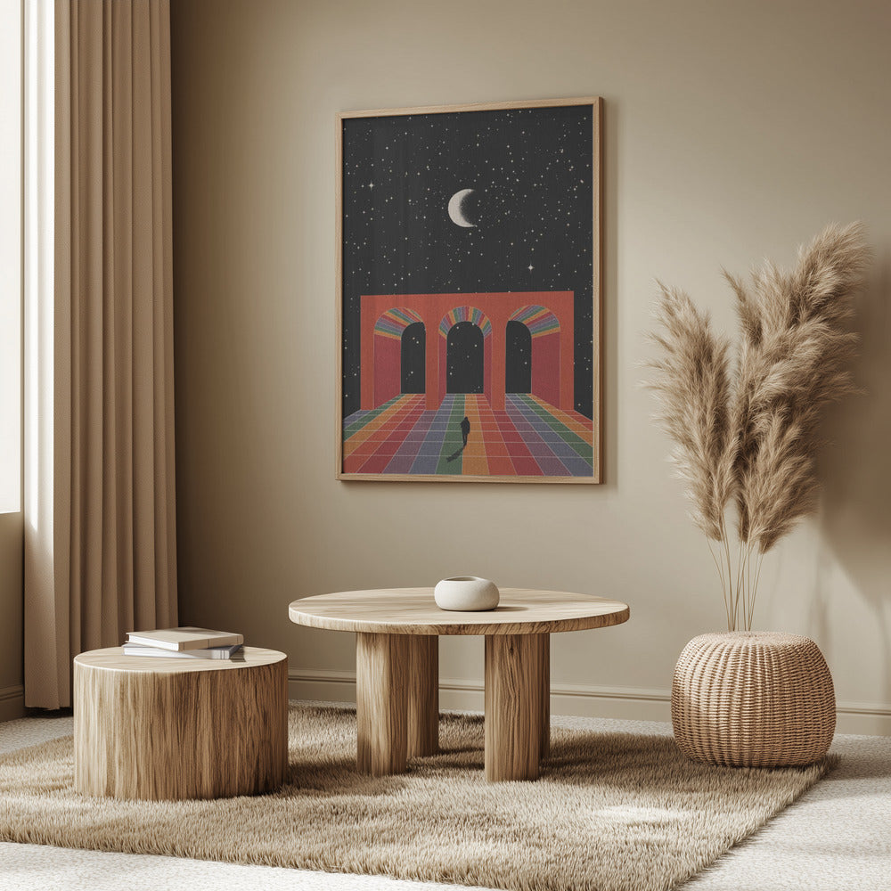 Arco del Triunfo en el Espacio | Posters - Impresiones de Arte