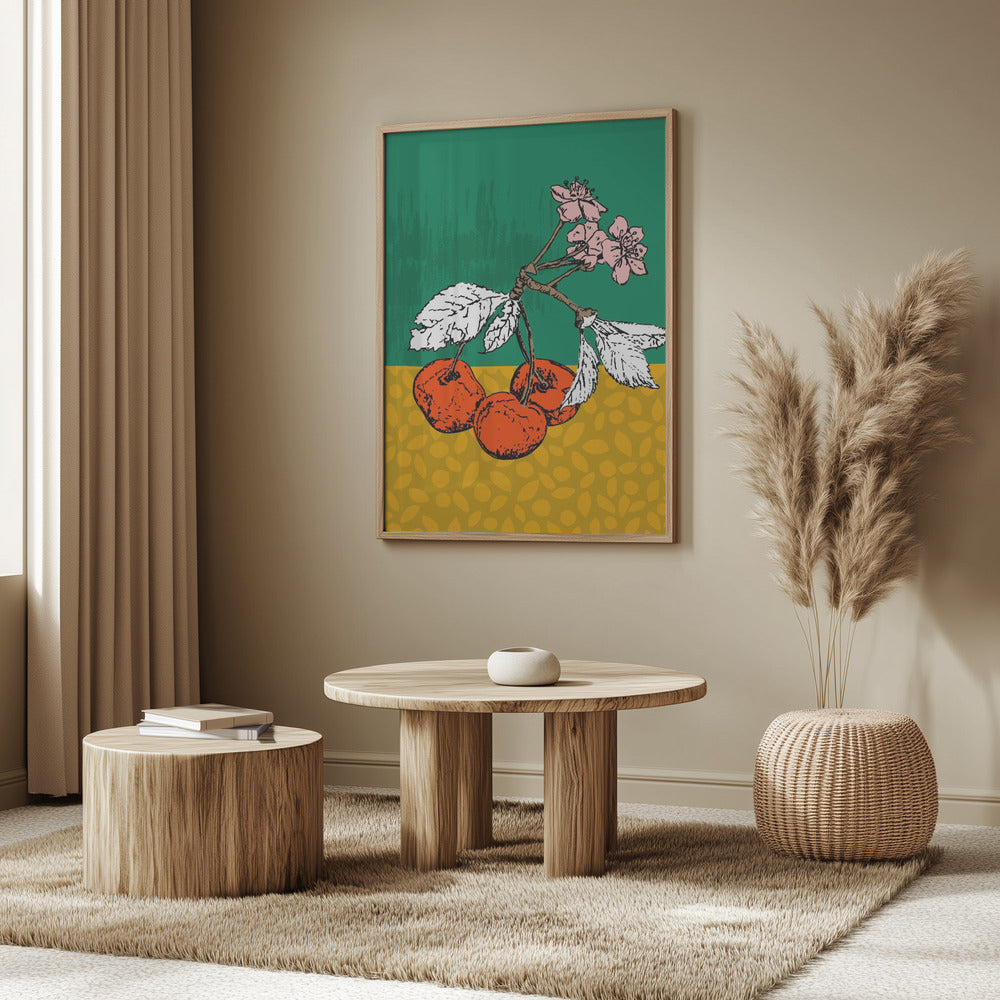 Super Fruits – Cherry for Passion and Love | Poster