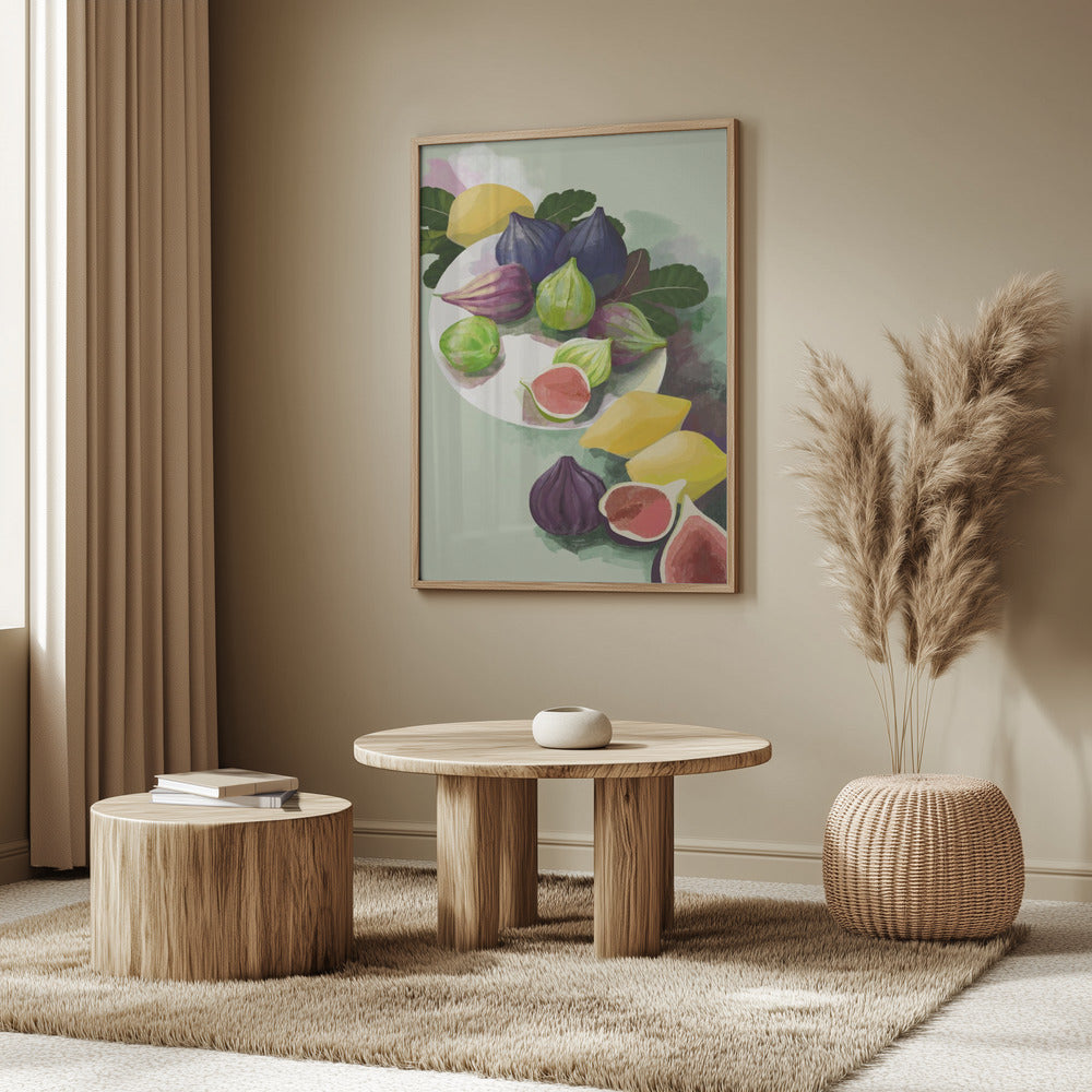 Figs and lemons | Poster