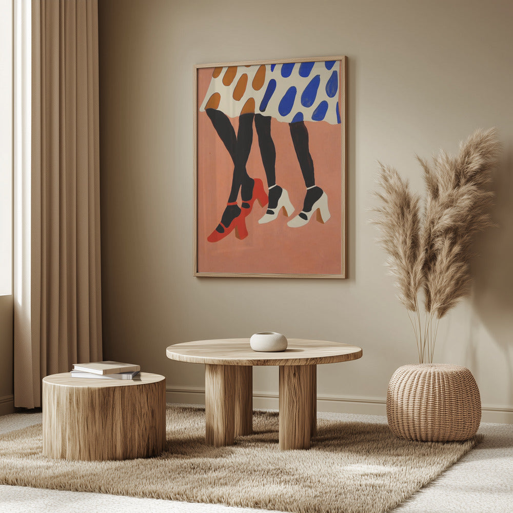 Polka Dot Steps | Poster