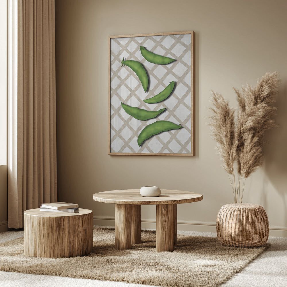 Sugar snap peas | Poster