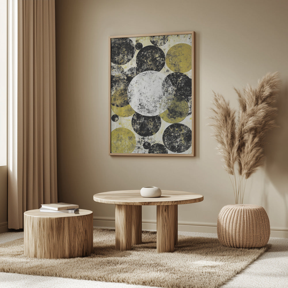 Textured Circles | Poster