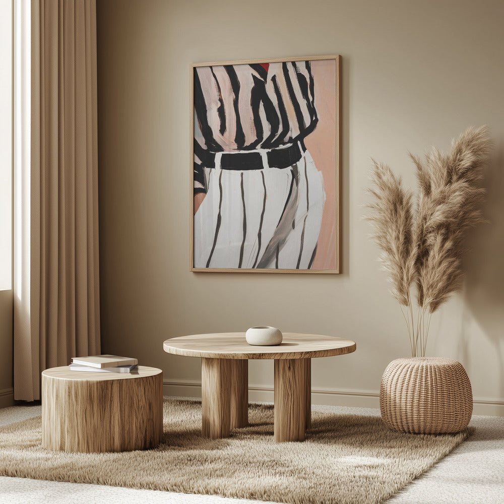 Stripe Elegance | Poster