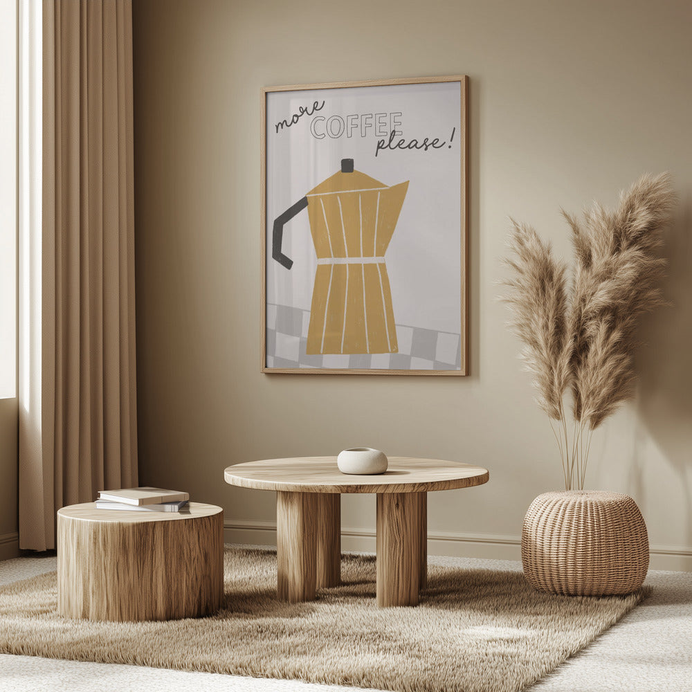 More Coffee | Poster