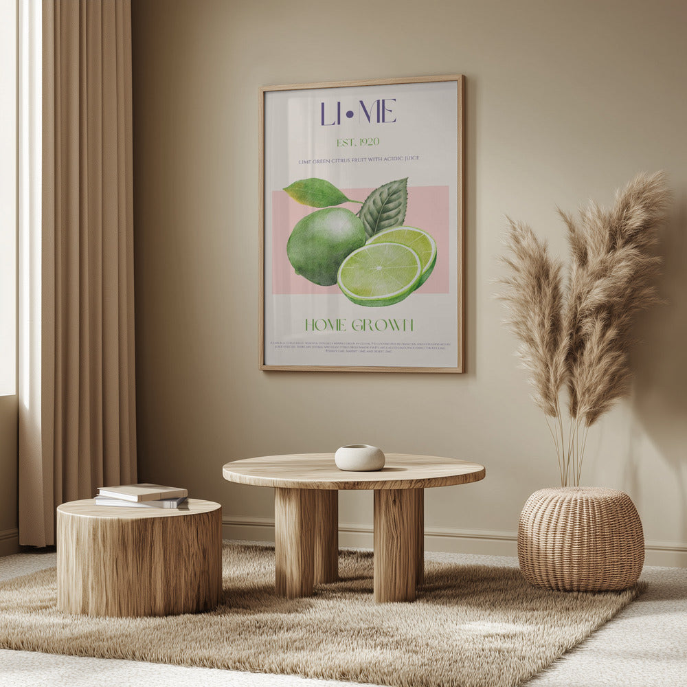 Fräsch grön glädje | Poster