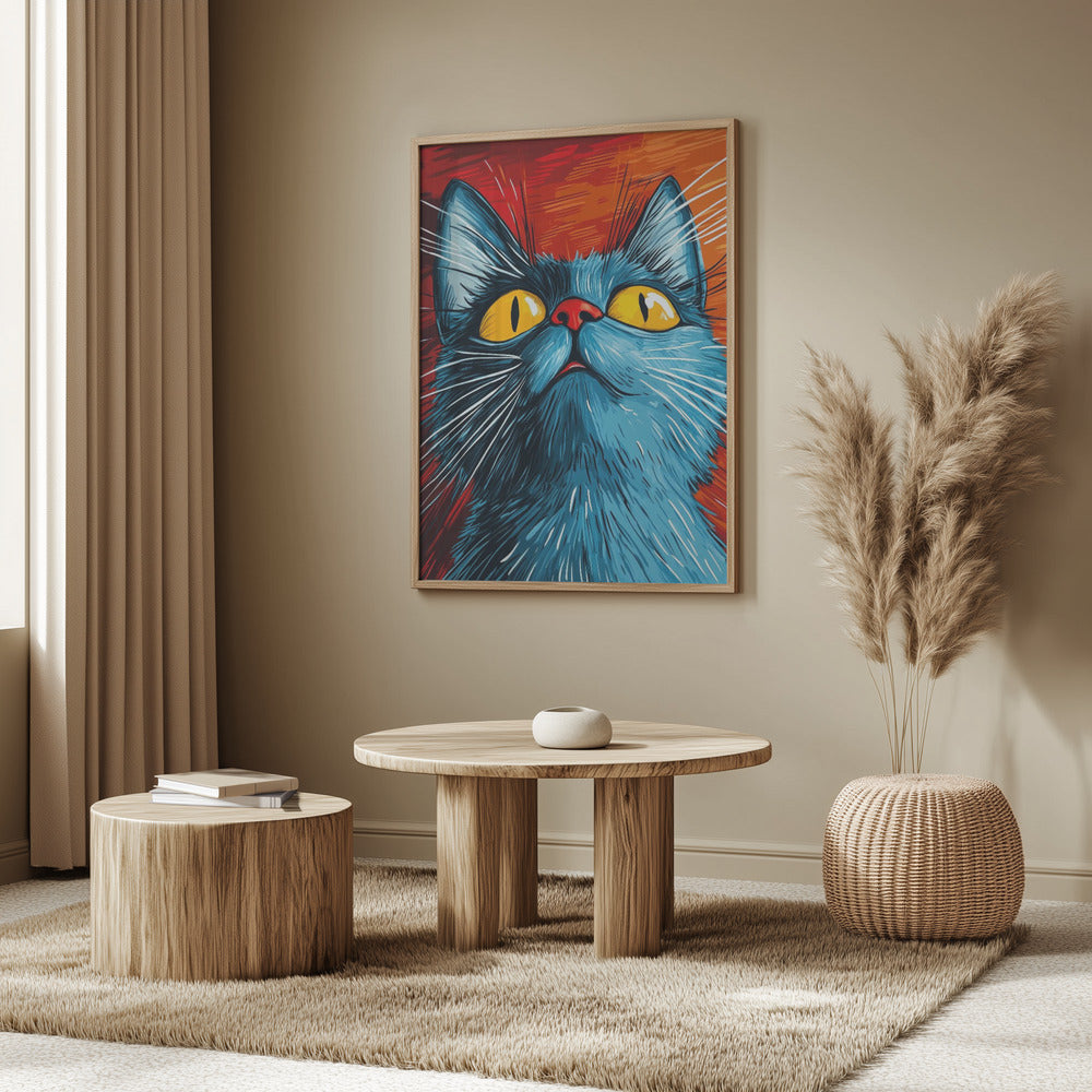 Katze Toby | Poster