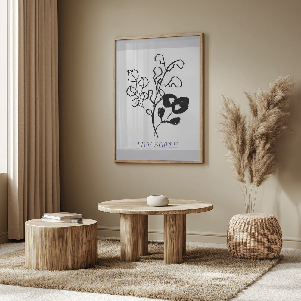 Simplicity Blooms | Poster