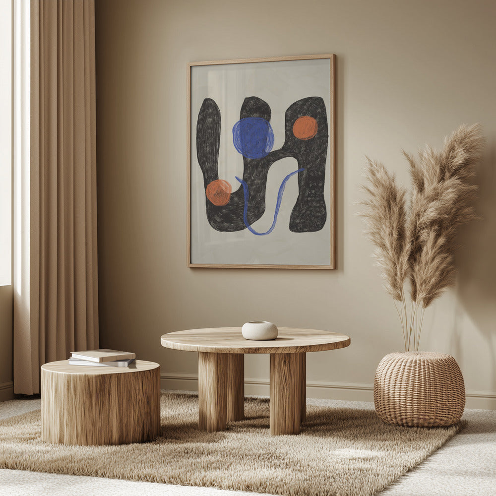 Rhythmic Shapes Dance | Poster