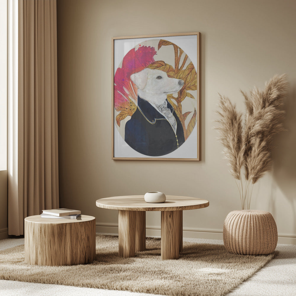 Regal Canine Portrait | Poster