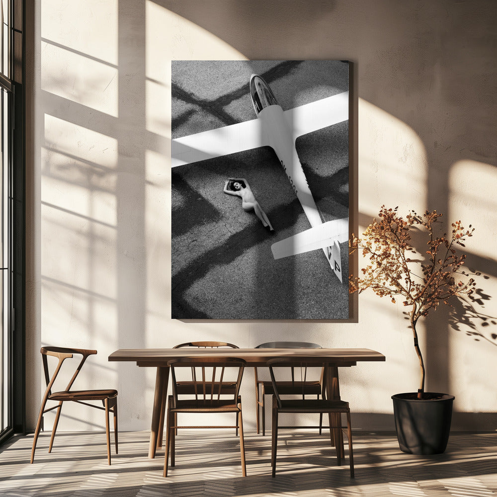 On the airport | Canvas