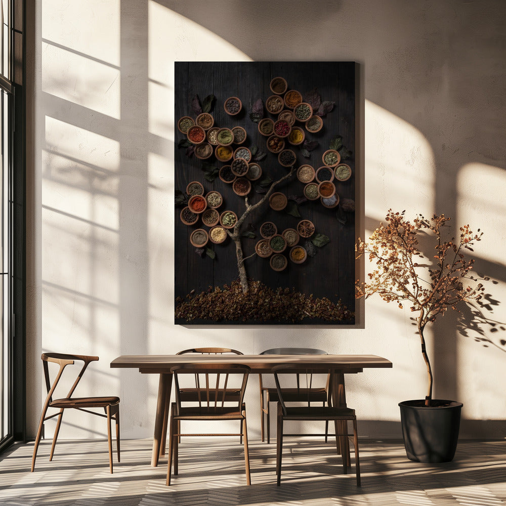 Boom van specerijen | Canvasprints