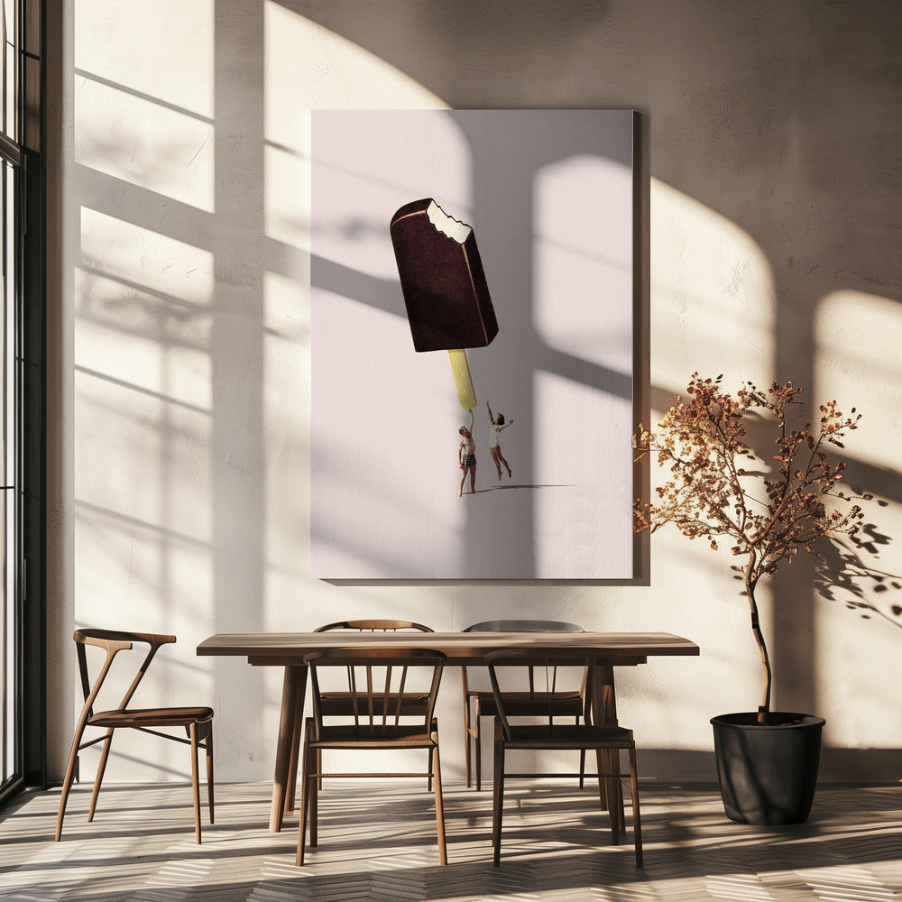 Tu me traites bien | Tableaux sur Toile