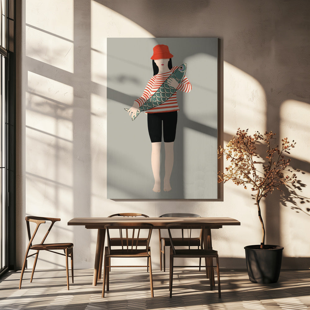 Mon poisson | Tableaux sur Toile