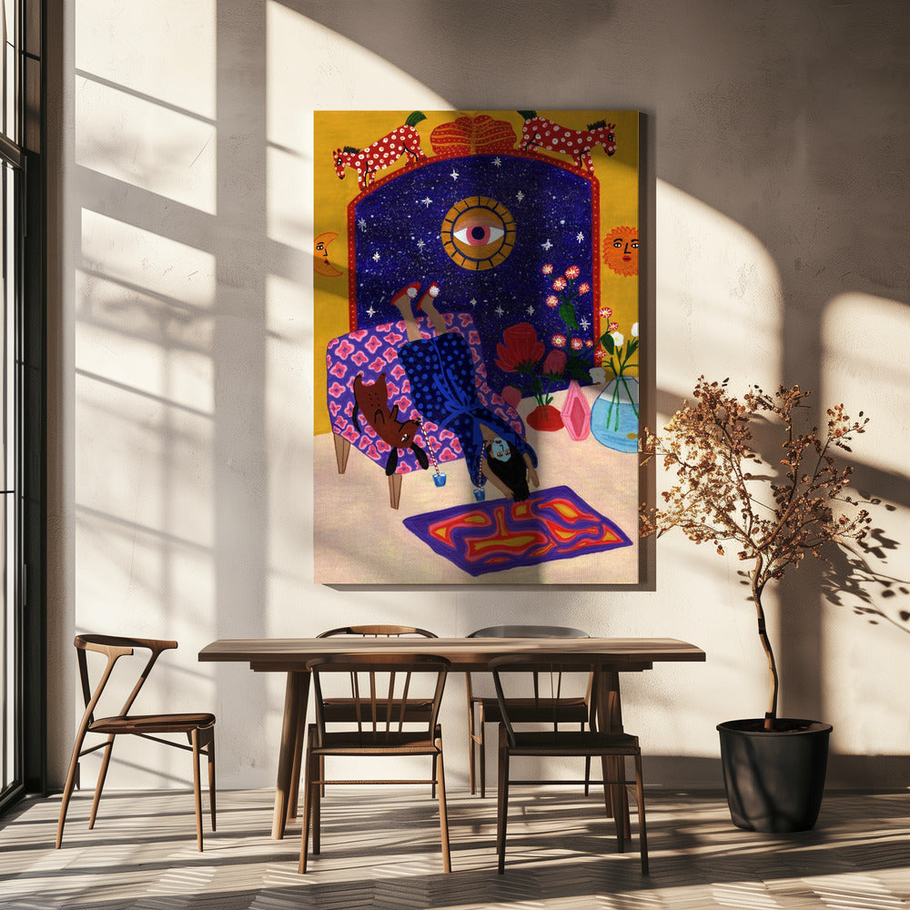 Vrije dag van kantoor | Canvasprints