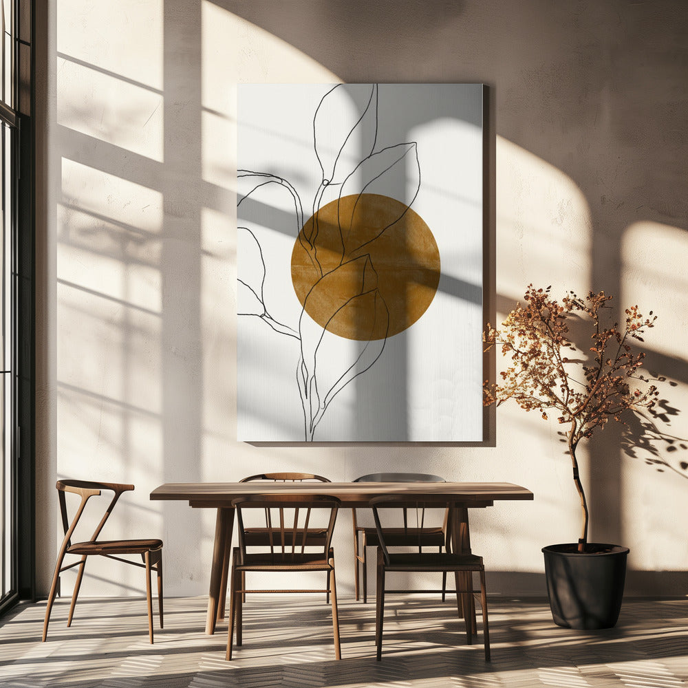 Plante og sol | Lerretsbilder