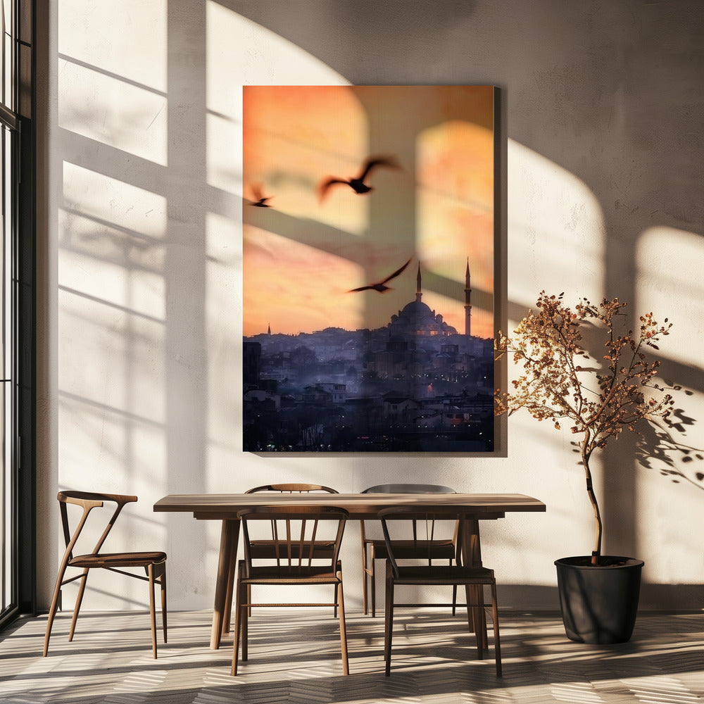Tramonto a Istanbul | Stampe su Tela