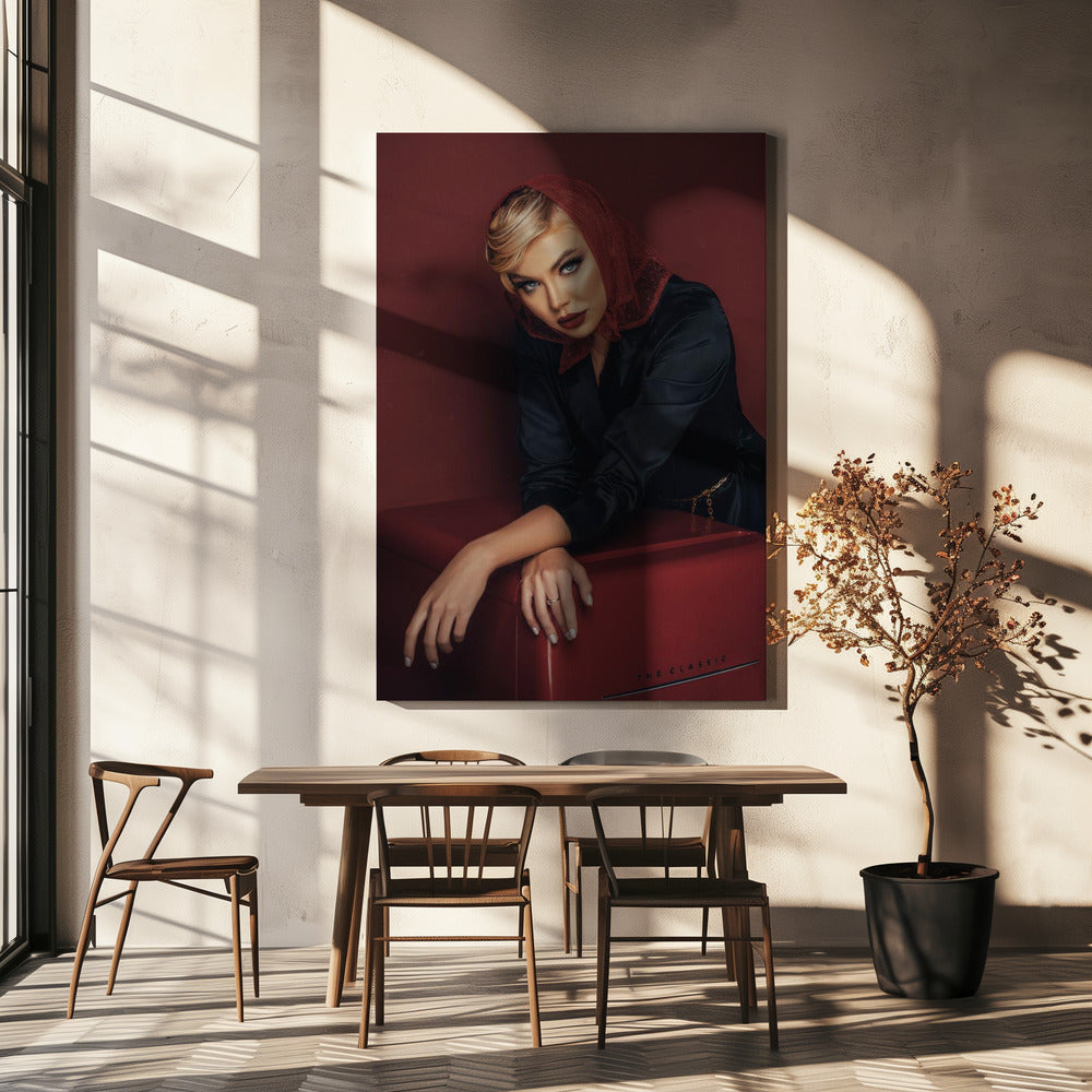 Red Scarf! | Canvas