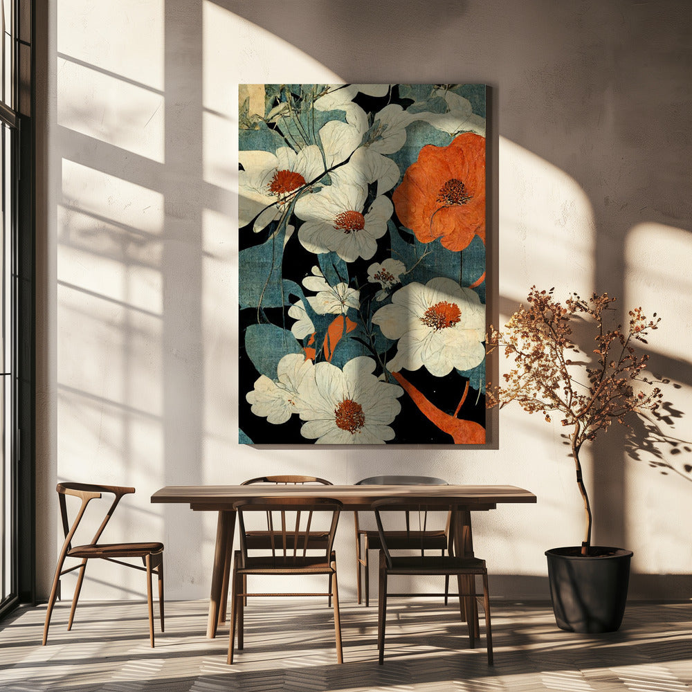 Asiatiske blomster | Lerretsbilder