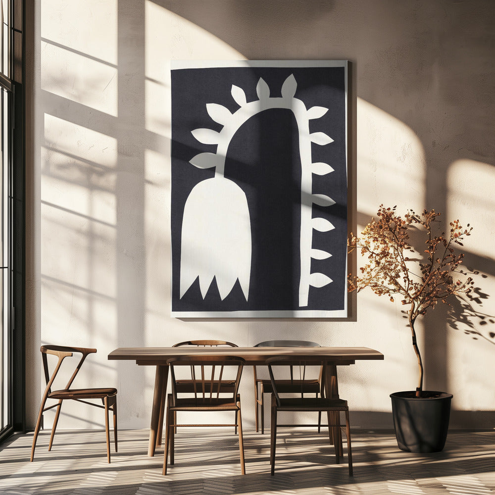 Black Tulip #2 | Canvas