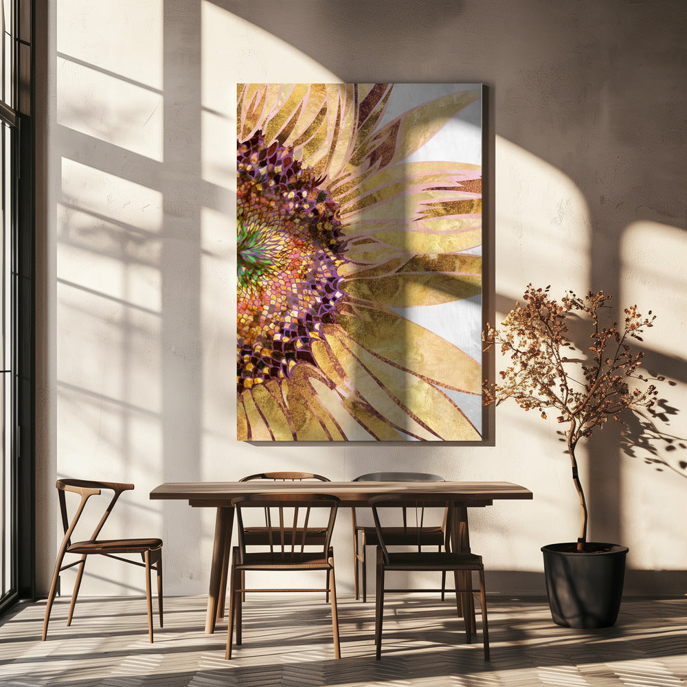 Girasol dorado | Impresiones en Lienzo