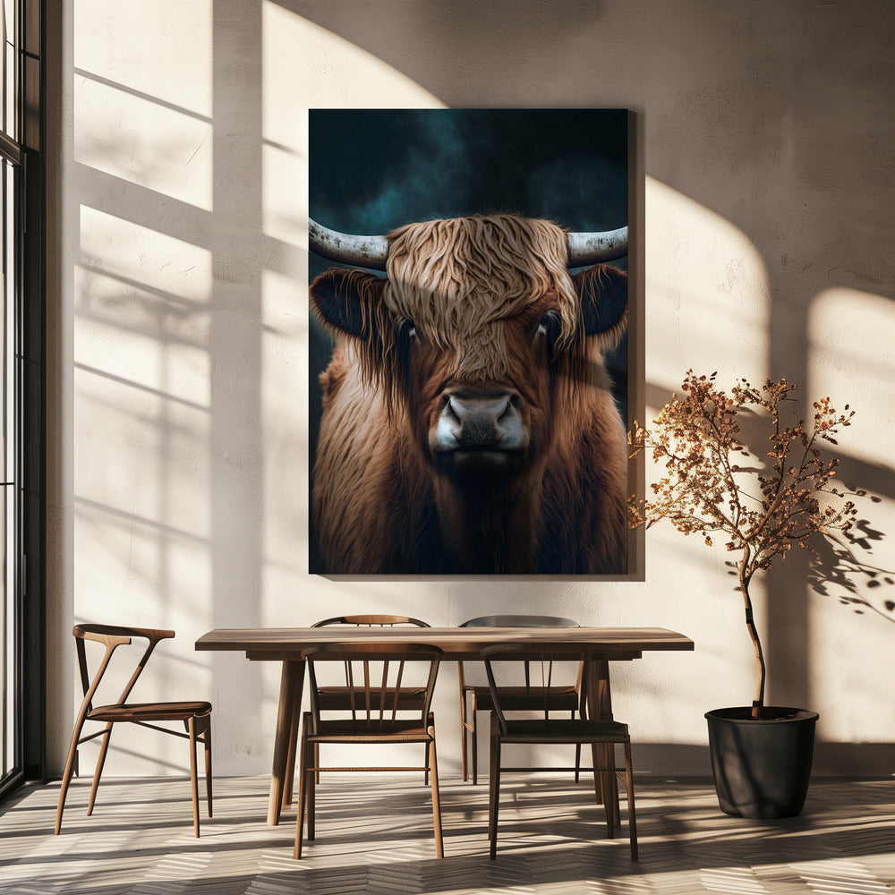 Vaca de las Tierras Altas | Impresiones en Lienzo