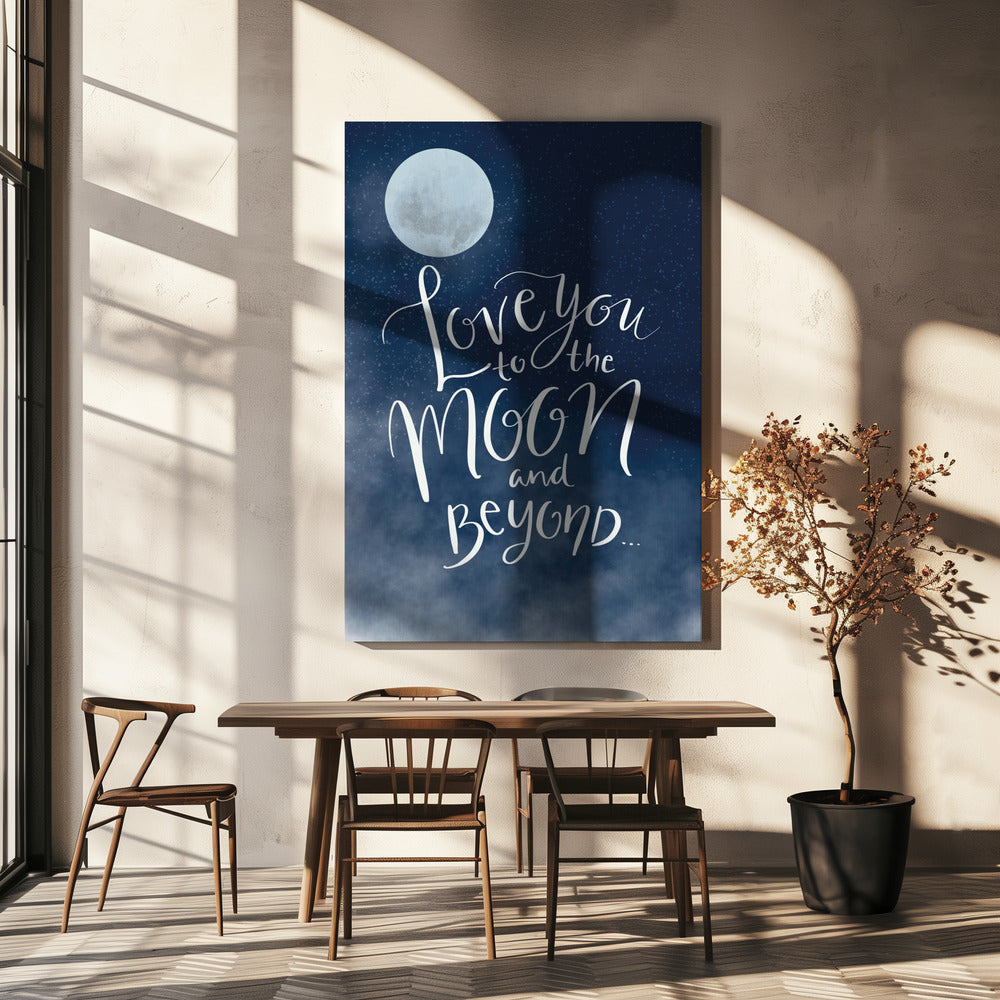 To the Moon | Canvas
